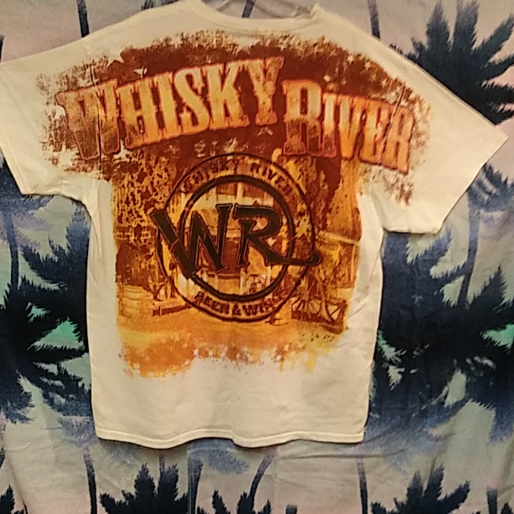 Whiskey River Outlaw graphic t-shirt mens Sz Lg - Picture 2 of 6